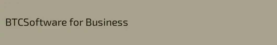 BTCSoftware for Business